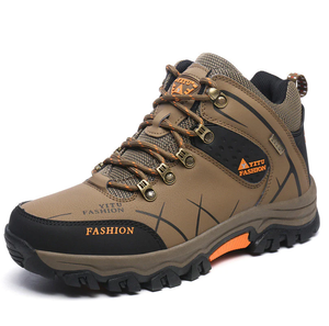 Step Into Adventure: Unleash the Power of Men's High-Top Non-Slip Hiking Boots!