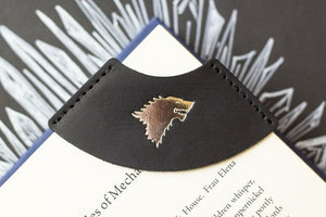 New Leather Bookmark For Books Stationery Gift