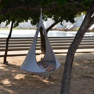 Teepee Hanging Silkworm Camping Swing Hammock