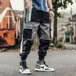 Pocket Contrast Cargo Pants