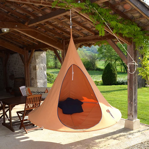 Teepee Hanging Silkworm Camping Swing Hammock