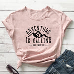 Adventure Is Calling Adventure Lovers Top Tshirt