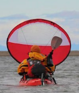 Foldable Kayak Downwind Boat Wind Sail