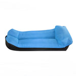 Inflatable Lounger Air Sofa Hammock-Portable Anti-Air Leaking Design-Ideal Couch For Akeside Beach Traveling Camping