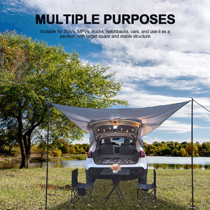 Outdoor Camping Car Side Trunk Canopy Tent