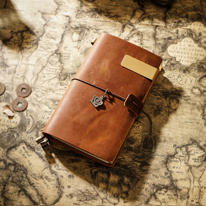 Leather Notebook Passport Top Leather Personality Retro