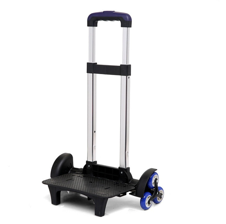 Aluminum Alloy Cart Kid Trolley 6 Wheels Expandable Rod