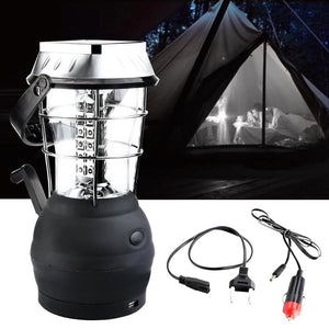 Solar Power LED Lantern Outdoor Camping Light