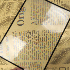 Reading Books And Newspapers Card Reading Magnifier