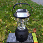 Solar Power LED Lantern Outdoor Camping Light