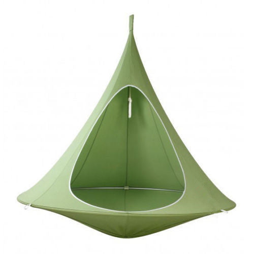 Teepee Hanging Silkworm Camping Swing Hammock