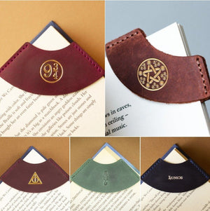 New Leather Bookmark For Books Stationery Gift