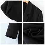 Korean Style Wrinkle-resistant Twill Drape Casual Suit