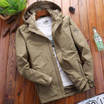 NIANJEEP autumn and winter clothing maleshield outdoor mountaineering suit and a casual and velvet jacket jacket