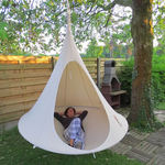 Teepee Hanging Silkworm Camping Swing Hammock