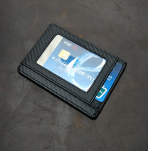 EXINOZ Leather Minimalist Wallet  RFID Blocking