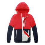 Men's Jacket Spring And Autumn Thin Hooded Couple Fashion Trench