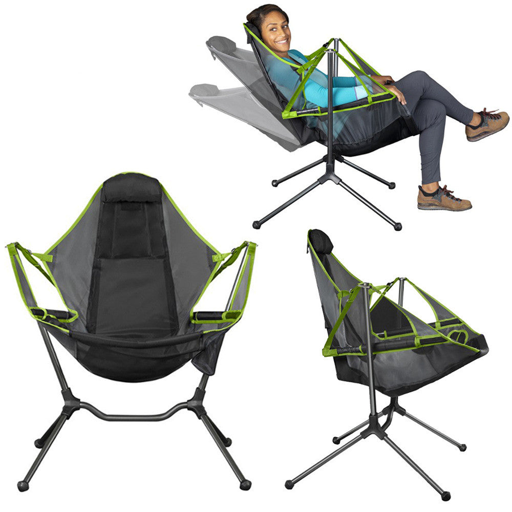 Foldable Relaxed Outdoor Camping Rocking Chair