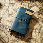 Leather Notebook Passport Top Leather Personality Retro