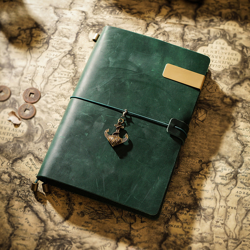 Leather Notebook Passport Top Leather Personality Retro