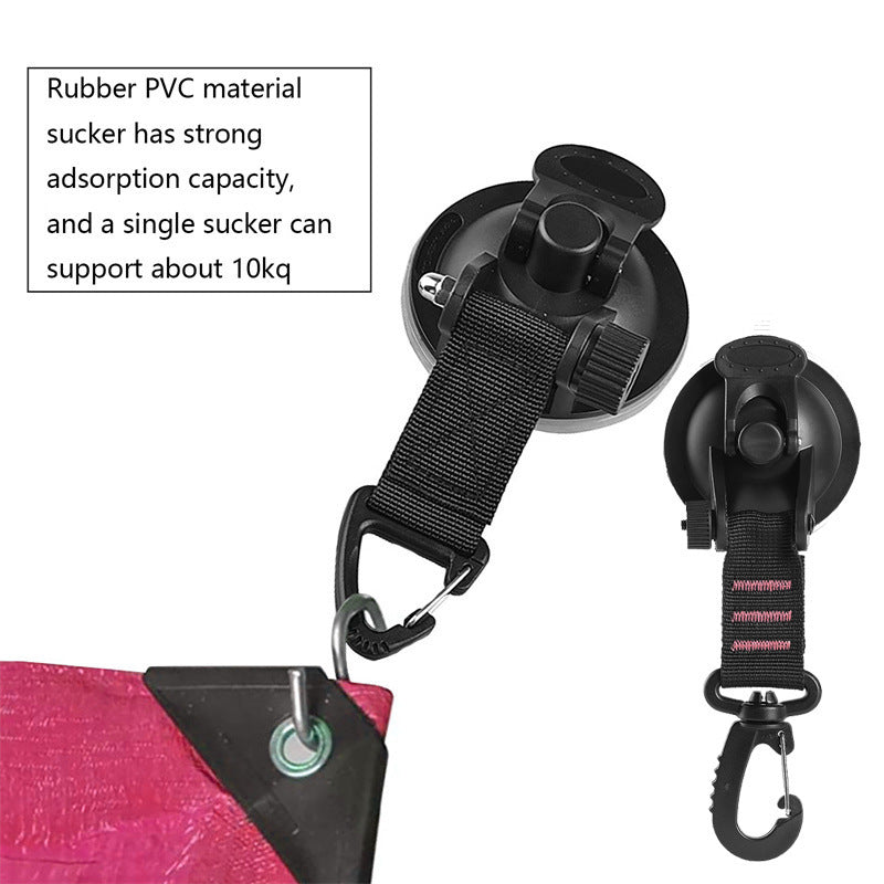 Car Tent Suction Cup Camping Hook