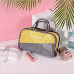 Simple Large Capacity Color Matching Cosmetic Storage Bag