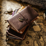 Leather Notebook Passport Top Leather Personality Retro