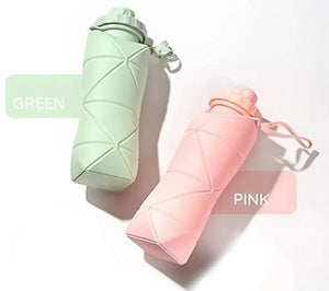 Collapsible Silicone Water Bottle