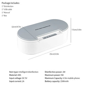 Electric UV Sterilizer Aromatherapy Disinfection Box