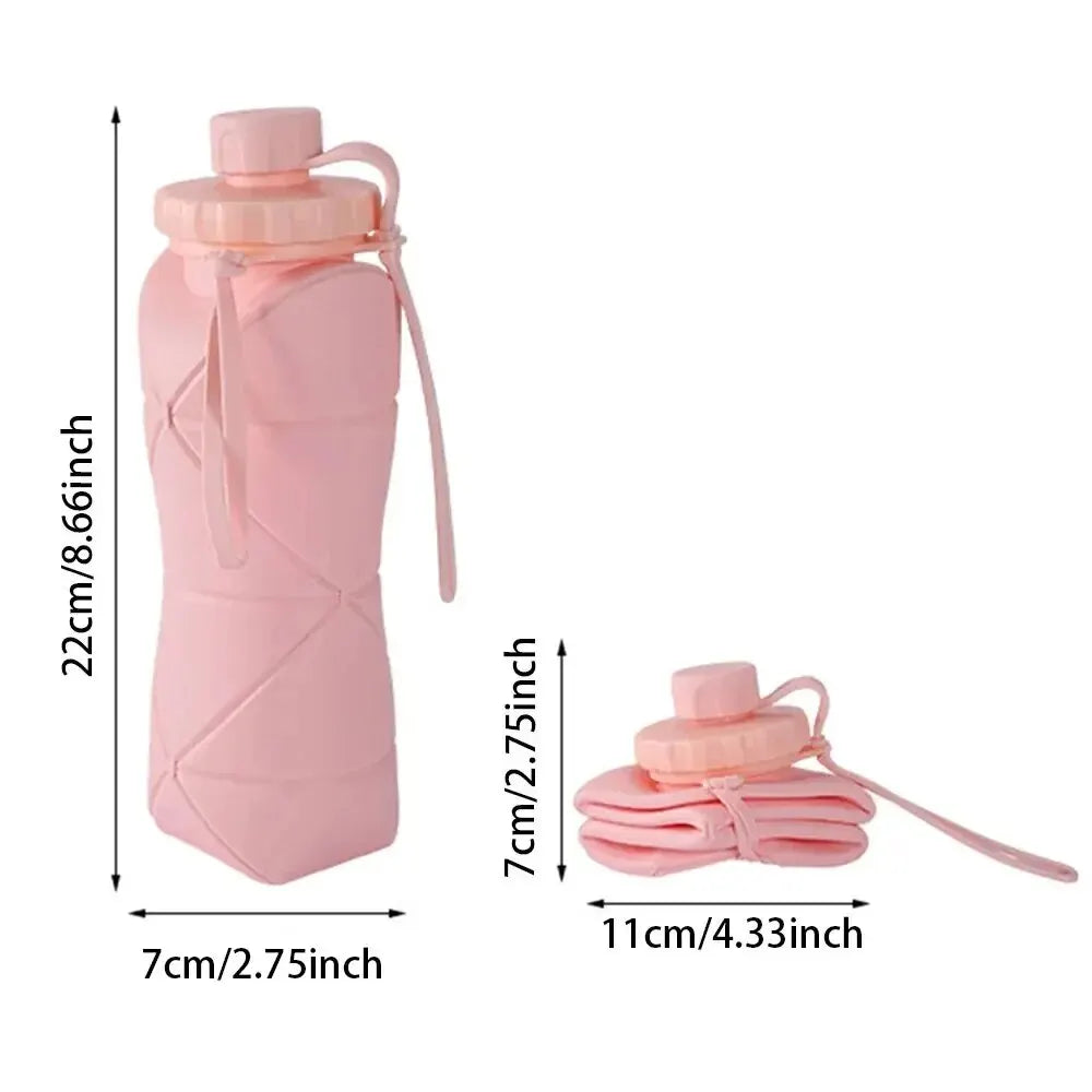 Collapsible Silicone Water Bottle