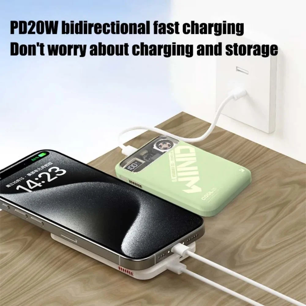 Magnetic Wireless Power Bank Cooling