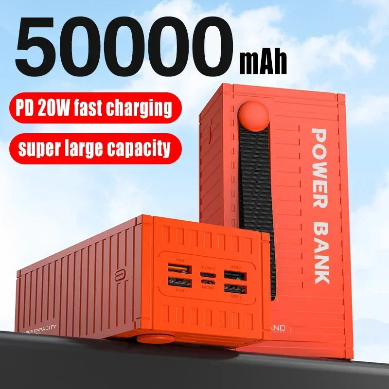 50000mAh Power Bank 66W Super Fast Charging