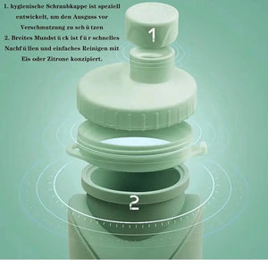 Collapsible Silicone Water Bottle