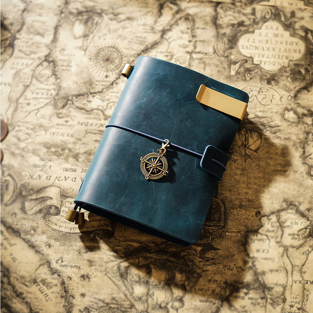 Leather Notebook Passport Top Leather Personality Retro