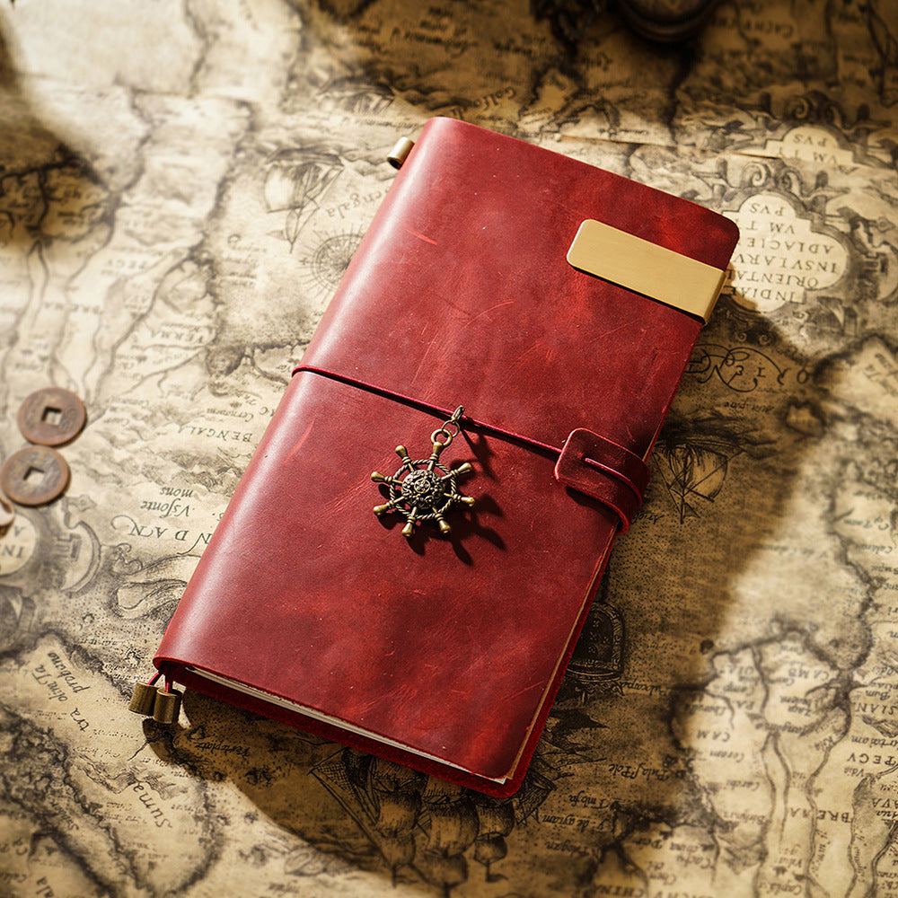 Leather Notebook Passport Top Leather Personality Retro