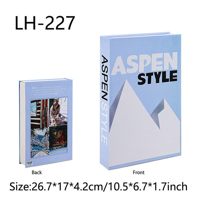 Home Modern Fashion Minimalist Decoration Books