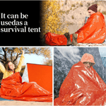 Portable Lightweight Emergency Sleeping Bag - Thermal - Windproof And Waterproof Blanket For Survival