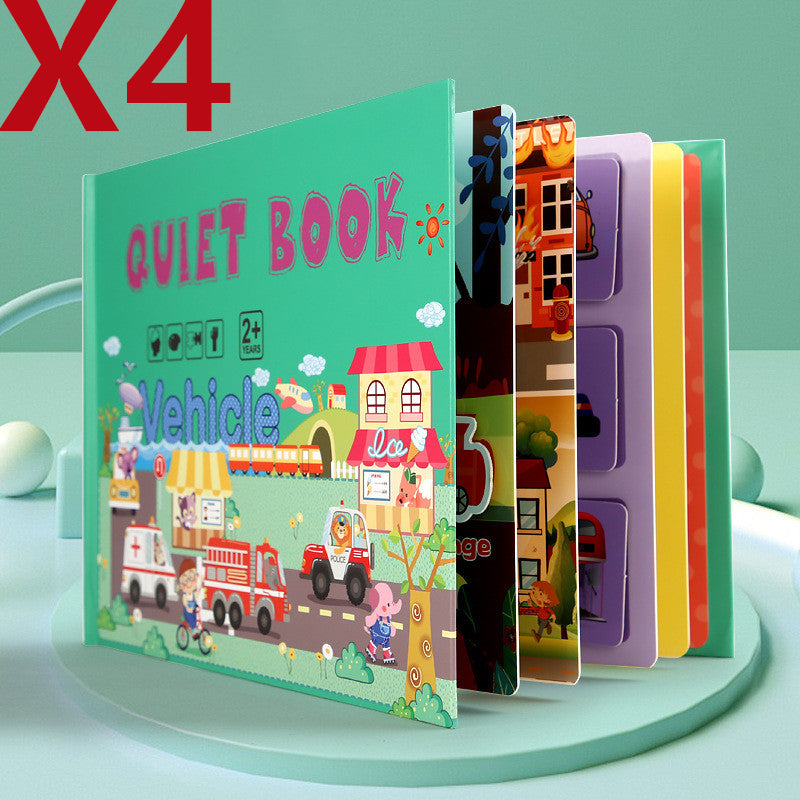 Children's Educational Repeatedly Pasted Book