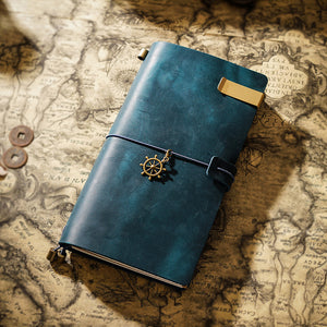 Leather Notebook Passport Top Leather Personality Retro