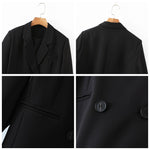 Korean Style Wrinkle-resistant Twill Drape Casual Suit