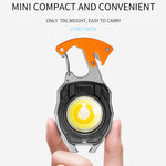 LED Light Bottle Opener Hook Muti-function Portable Flashlight Outdoor Camping