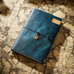 Leather Notebook Passport Top Leather Personality Retro