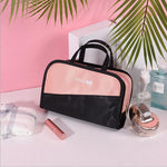 Simple Large Capacity Color Matching Cosmetic Storage Bag